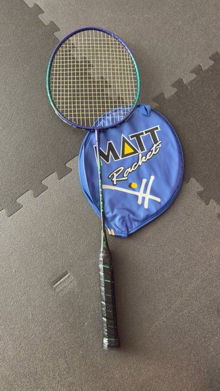 Raqueta de bádminton MATT con funda