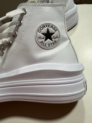 Converse blancas plataforma
