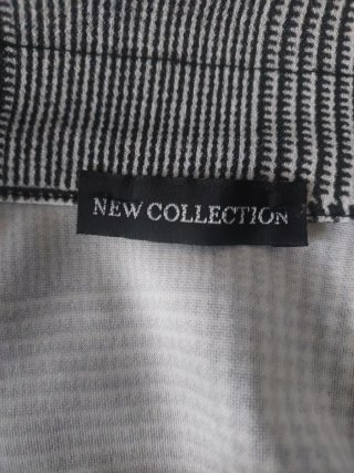 Vestido cuadros gris con cinturón T. M/L