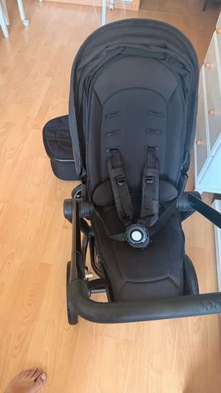 Carrito Joolz Hub+ Silla y Capazo Negro