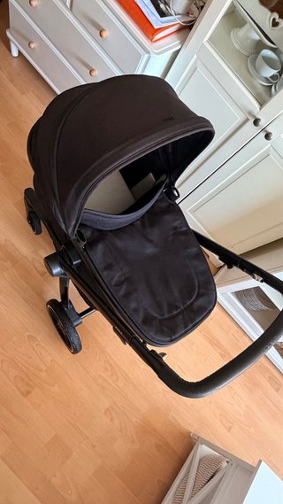 Carrito Joolz Hub+ Silla y Capazo Negro
