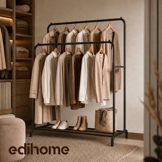 Edihome - Percha para ropa 110 x 150 x 54 cm