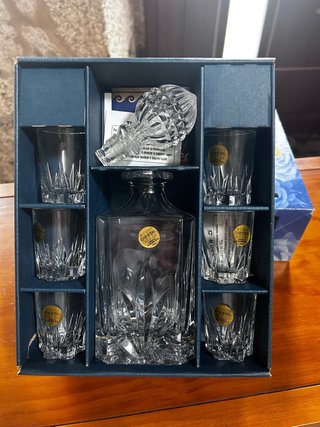 Juego Whisky Cristal Capri