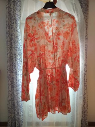 Vestido juvenil estampado floral sin estrenar
