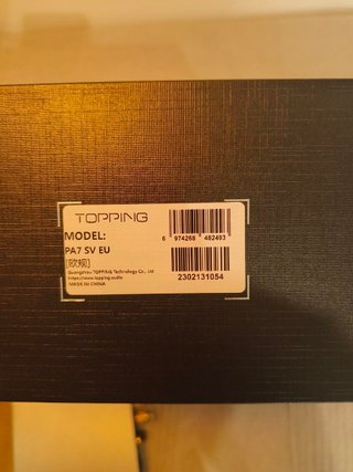 Topping PA7 SV EU Amplificador Hi-Fi Estéreo