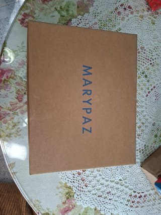 Sandalias Marypaz doradas tacón talla 39