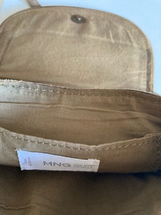 Bolso piel niña Mango