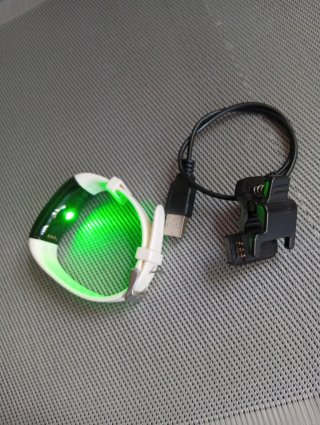 Pulsera Inteligente Negra y Blanca