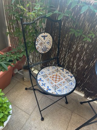 Mesa y 2 Sillas Mosaico