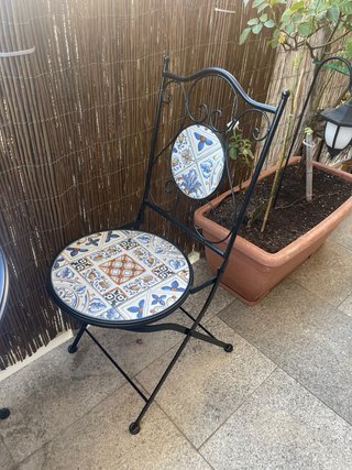 Mesa y 2 Sillas Mosaico