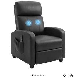 Sillón de Masaje Negro
