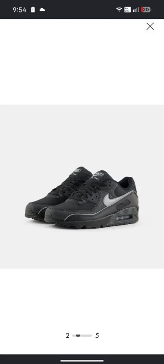 Nike Air Max 90 negras