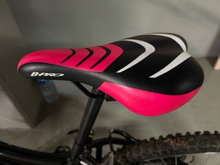 Bici da montagna B-PRO 24 nera e rosa