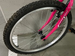 Bici da montagna B-PRO 24 nera e rosa