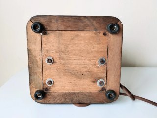 Teléfono antiguo madera 1910