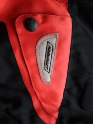Chaqueta de moto PROSPORT roja y negra Talla L