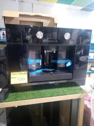 Cafetera Teka Negra Empotrable
