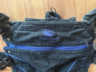 Mochila Portabebés Manduca Negra