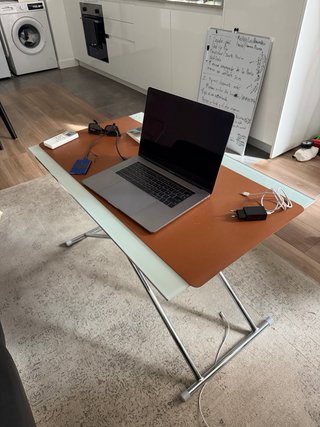 URGE ! Mesa de cristal plegable