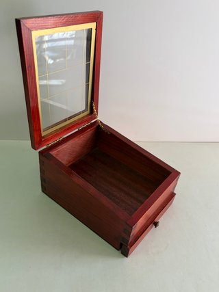 Humidor Vintage in Legno per Sigari Habanos