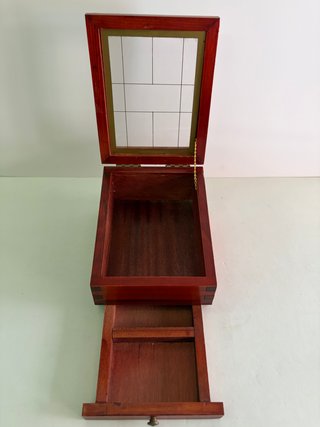 Humidor Vintage in Legno per Sigari Habanos