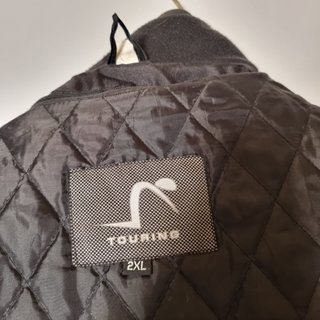 Chaqueta de moto con protecciones y forro