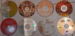 CDs Originales Variados Latino y más.