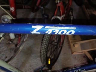 Bicicleta Zeus 4100 Azul
