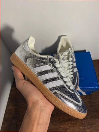Adidas Samba OG Plata Talla 36