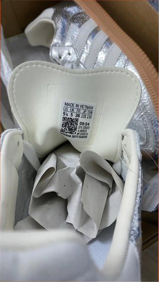 Adidas Samba OG Plata Talla 42