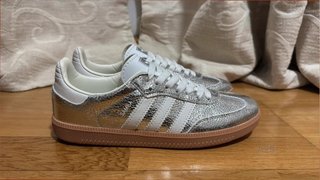 Adidas Samba OG Plata Talla 42