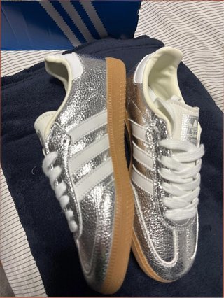 Adidas Samba OG Plata Talla 37