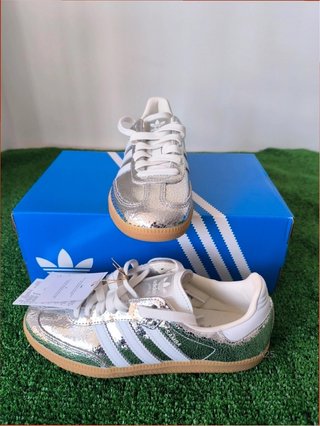 Adidas Samba OG Plata Talla 37