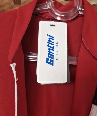 Maillot Santini Rojo y Granate