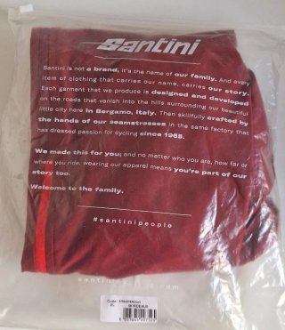 Maillot Santini Rojo y Granate