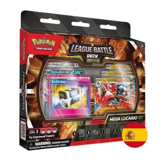 Baraja de Combate de Liga | Mega Lucario EX - ESP