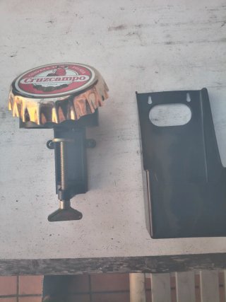 Abridor de refrescos vintage Cruzcampo