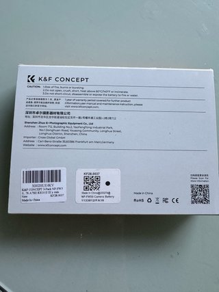 K&F Concept NP-FW50 Batería + Cargador
