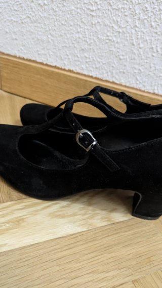 Zapatos de tacón negros