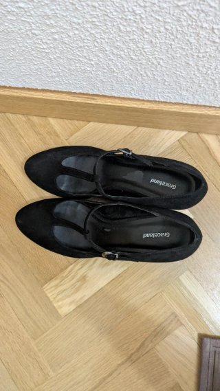 Zapatos de tacón negros