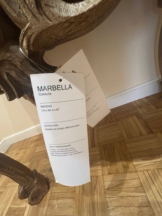 Consola madera mango El Corte Inglés