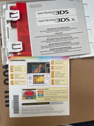 Pokemon X Nintendo 3Ds Lna-Ctr-EkjP-Eur Originale
