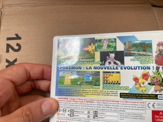Pokemon X Nintendo 3Ds Lna-Ctr-EkjP-Eur Originale
