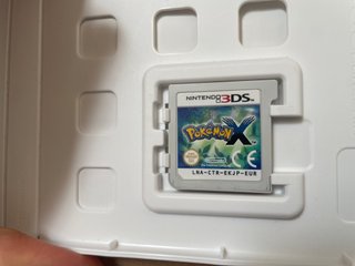 Pokemon X Nintendo 3Ds Lna-Ctr-EkjP-Eur Originale