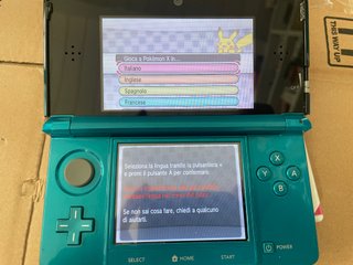 Pokemon X Nintendo 3Ds Lna-Ctr-EkjP-Eur Originale