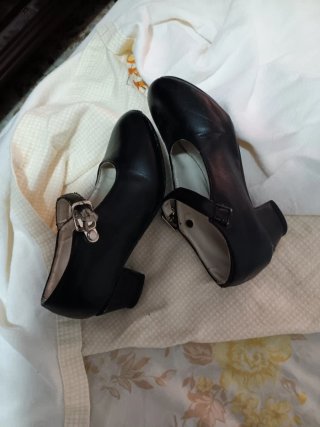 Vestido Gitana 2-3 años + Zapatos Tacon negros 28