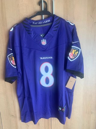 Camiseta NFL Baltimore Ravens. Lamar Jackson