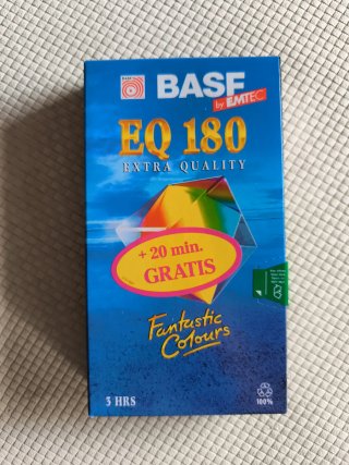 Cinta VHS BASF EQ 180