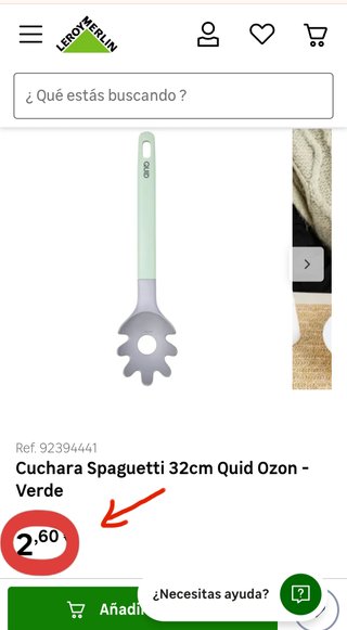 Cuchara espaguetti