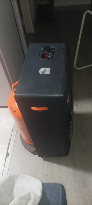 Estufa gas WURK llama azul